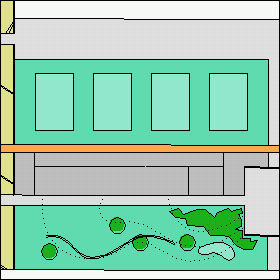 recreational spaces